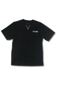 T099   來版訂購t-shirt  設計班tee款式   印製logo圖案T恤   t-shirt專門店       黑色